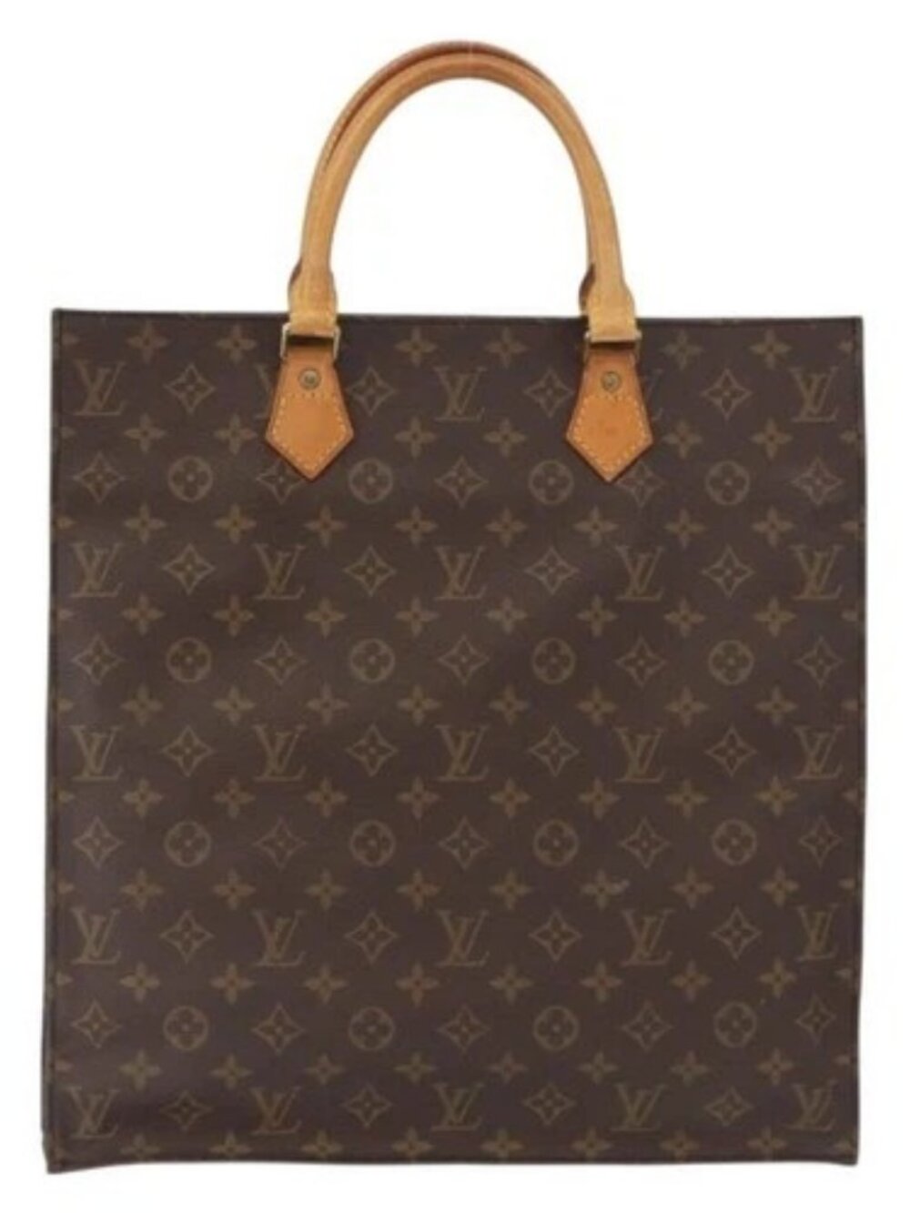 LOUIS VUITTON Monogram Sac Plat Hand Bag - Picture 12 of 15